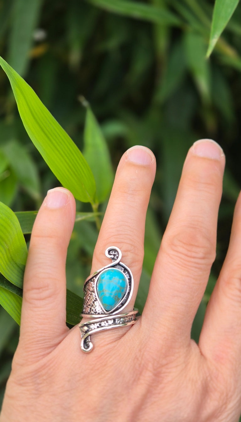 Bague bohème ajustable
