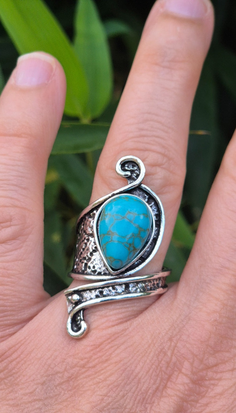 Bague bohème ajustable