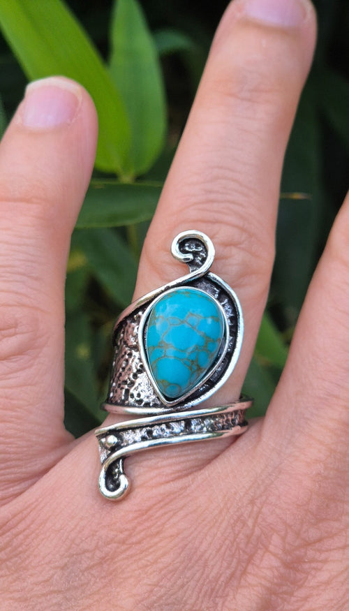 Bague bohème ajustable