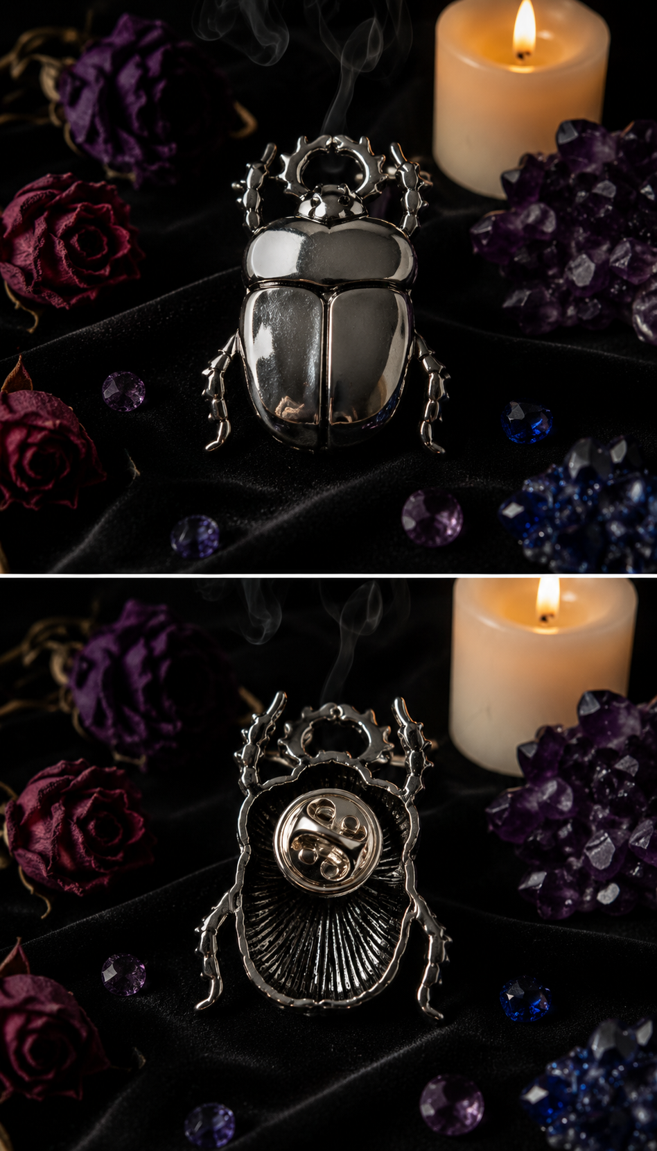 Pin’s insectes – Bijou Gothique & Mystique