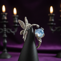 Bague fée gros plan ailes