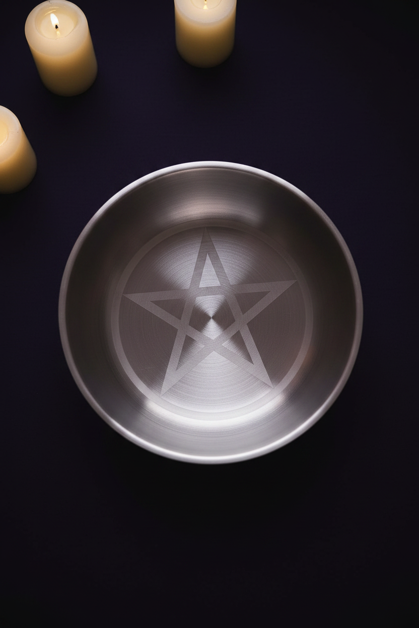 Coupelle Pentagramme vue 1 – esprit du site