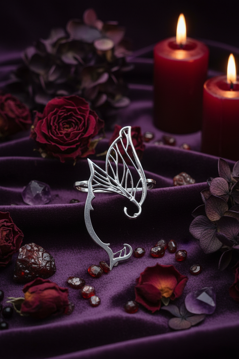 Crochets d'Oreilles Elfiques Gothiques – Féeriques