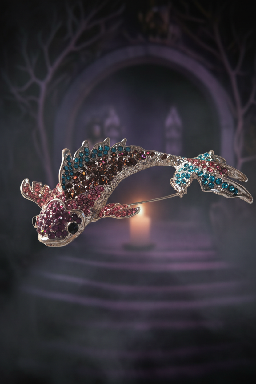 Broche Carpe Koï ou Poisson Combattant
