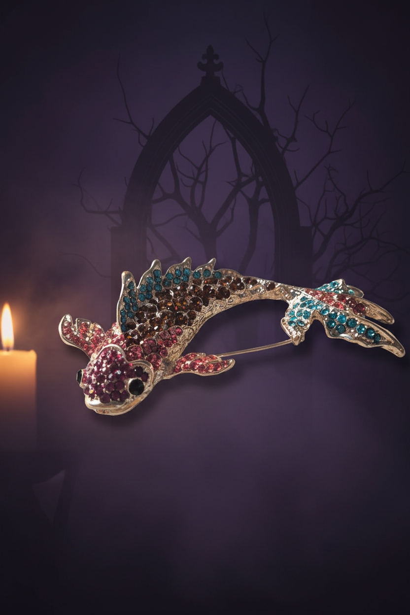 Broche Carpe Koï ou Poisson Combattant