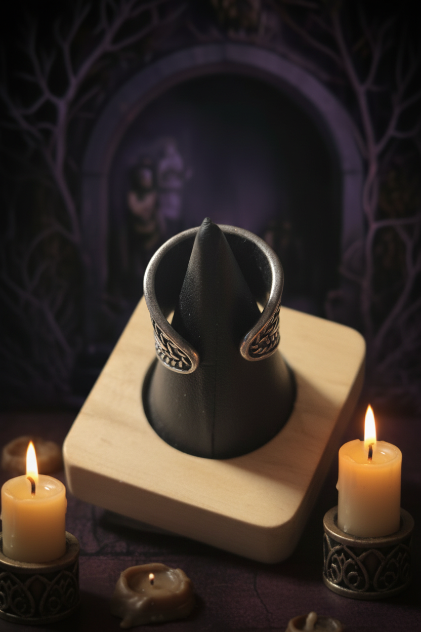 Bague Bohème Large – Pierre Rouge ou bleue & Tressages Argentés