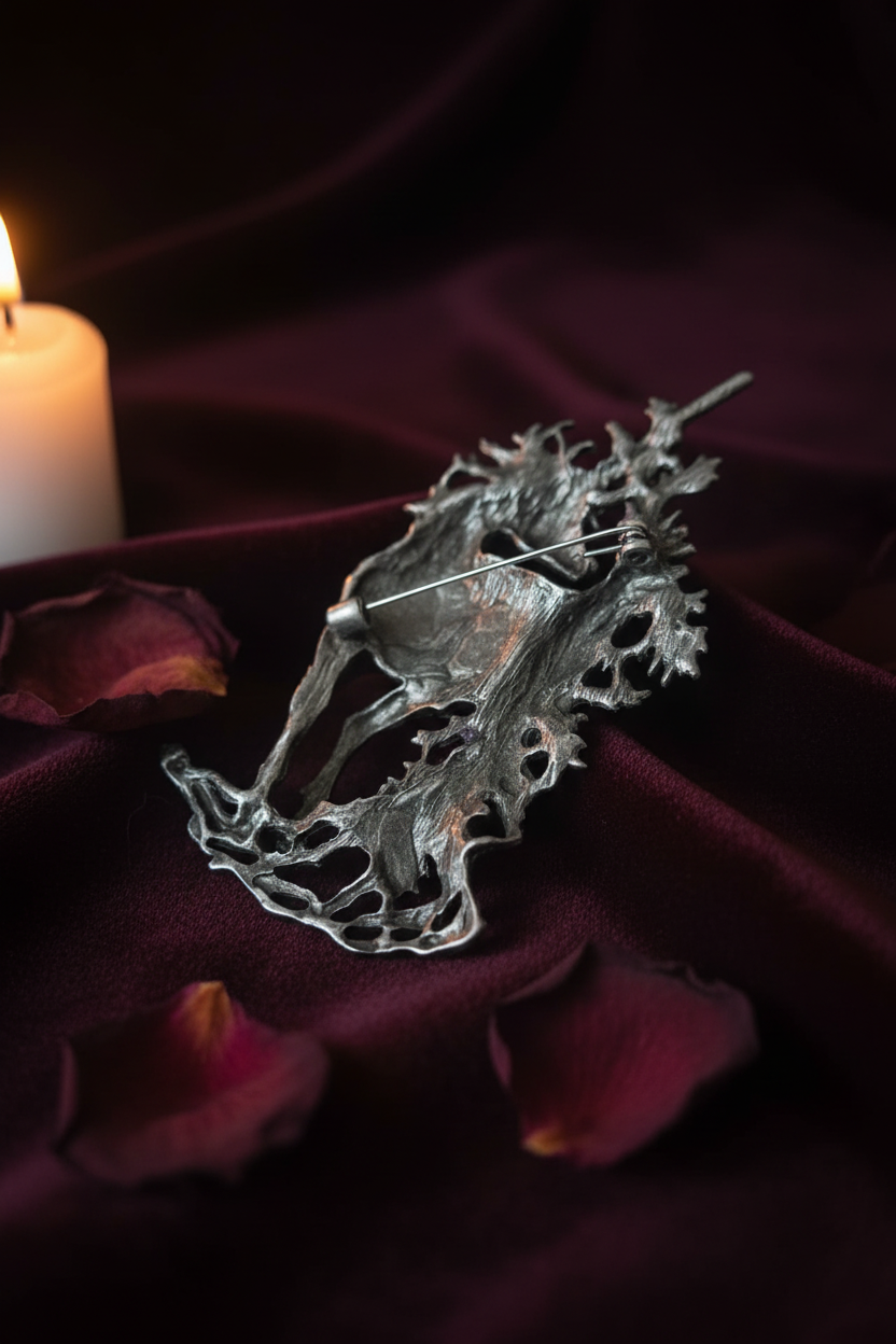 Broche Licorne – Style Bohème Mystique