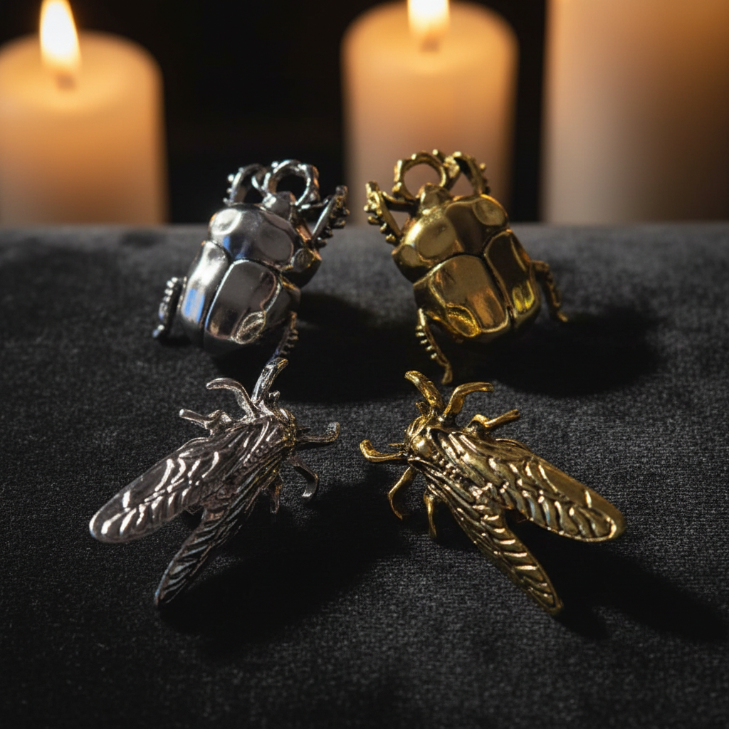 Pin’s insectes – Bijou Gothique & Mystique